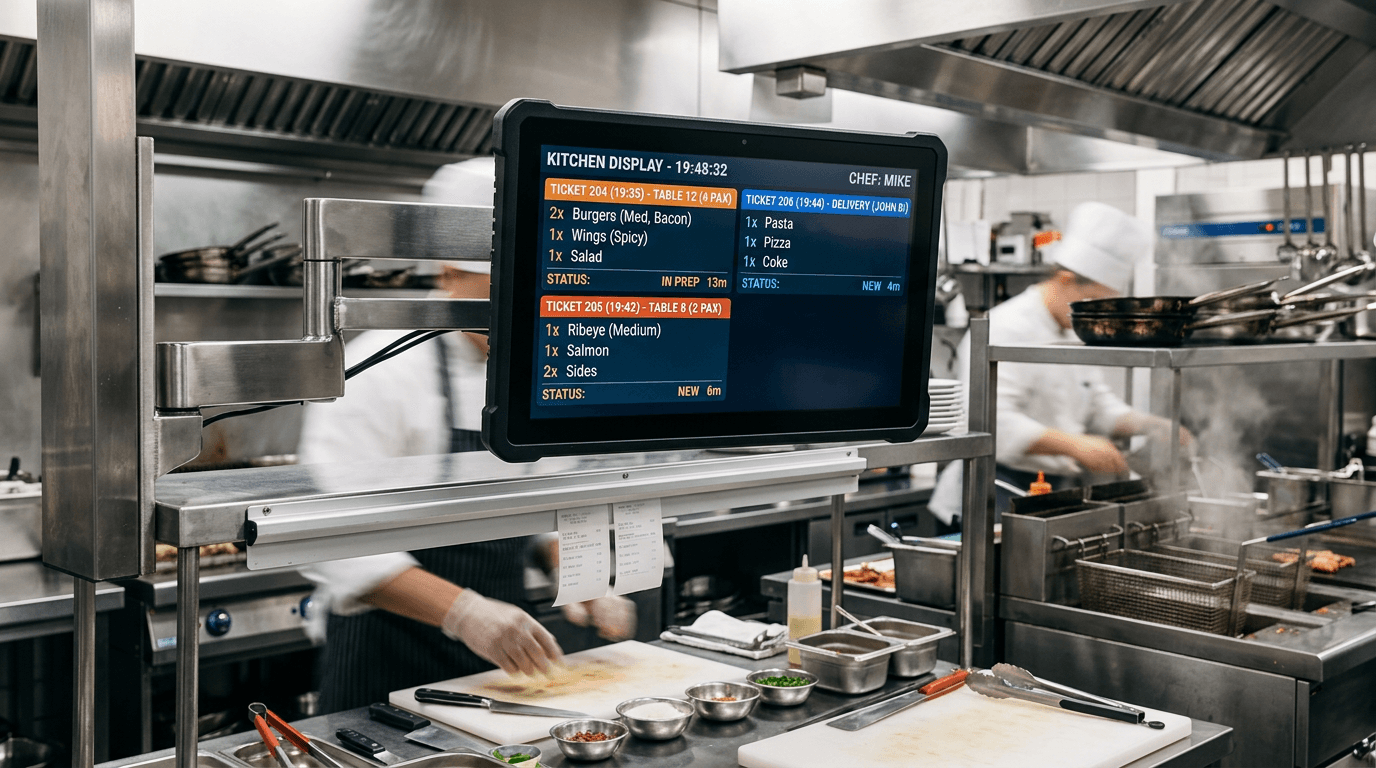 Oshxona va zal ekranlari